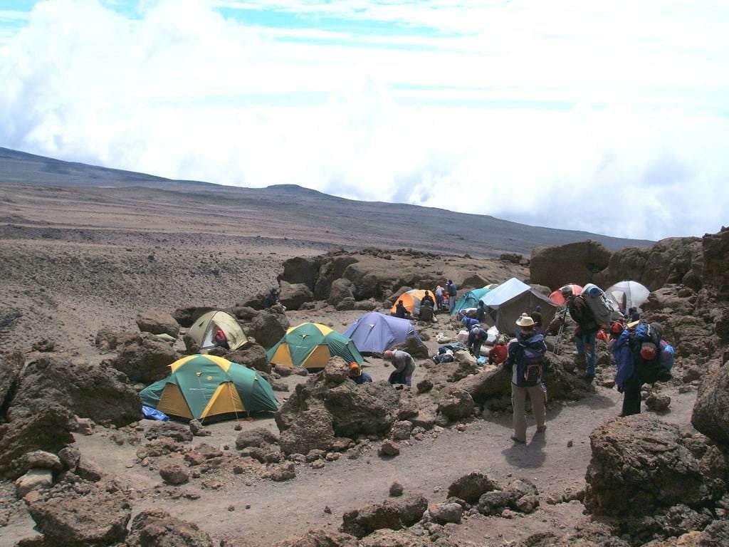 Karanga Valley Barafu Camp 1