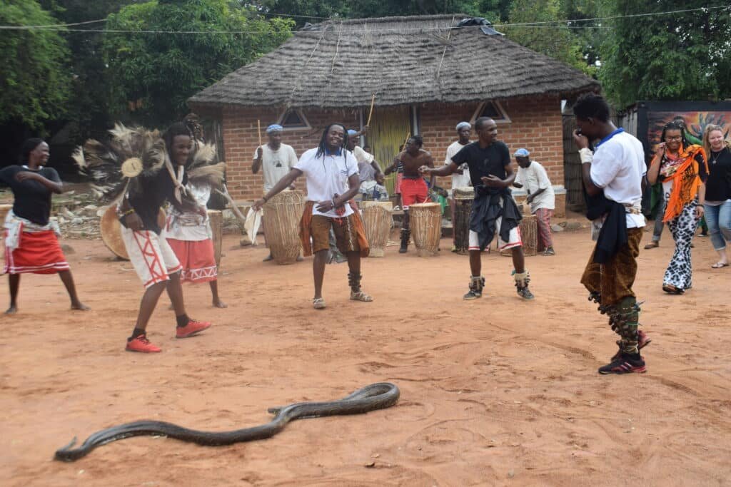 Bujora Museum Snake Dance
