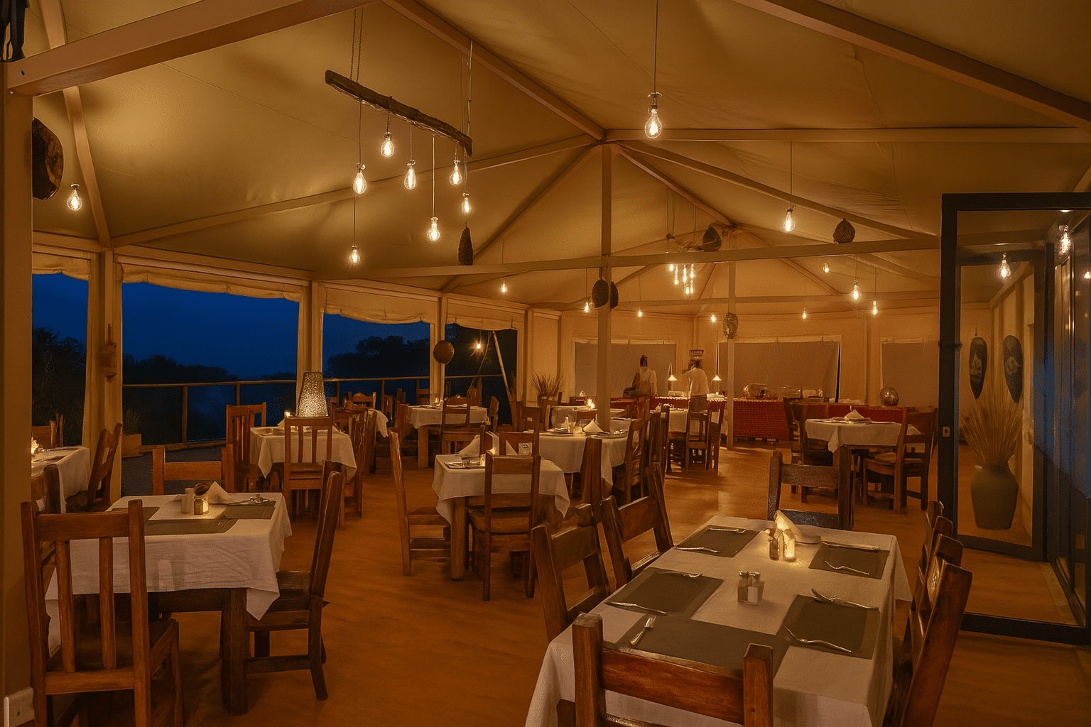 Africa Safari Manyara Escarpment Restaurant 1