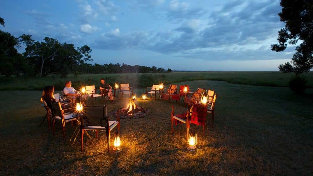 Elephant Pepper Camp camp fire