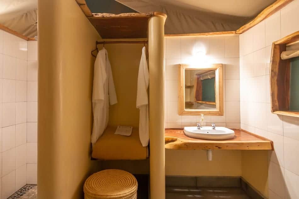 Kibo Safari Camp Bathroom