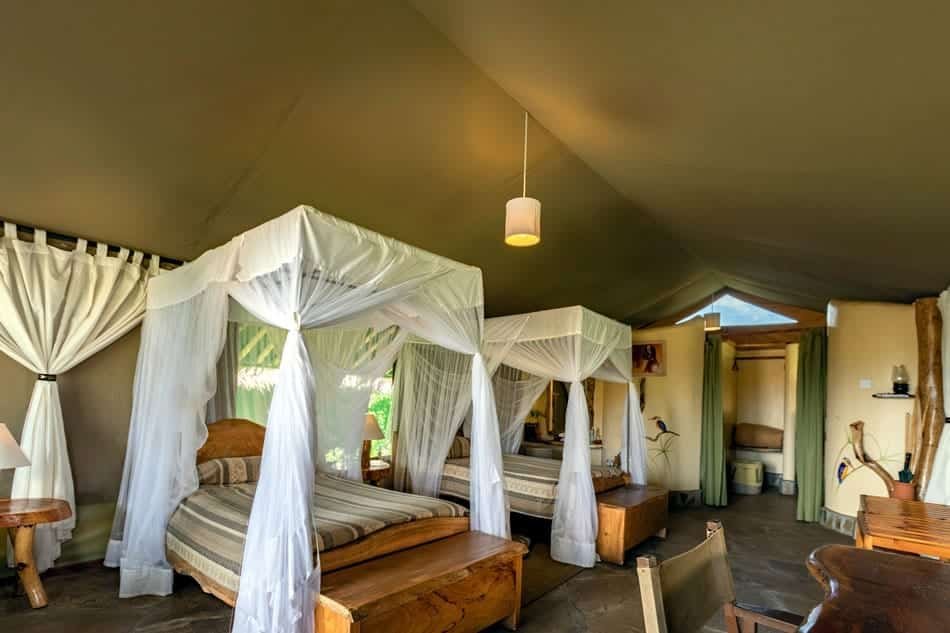 Kibo Safari Camp Twin Room