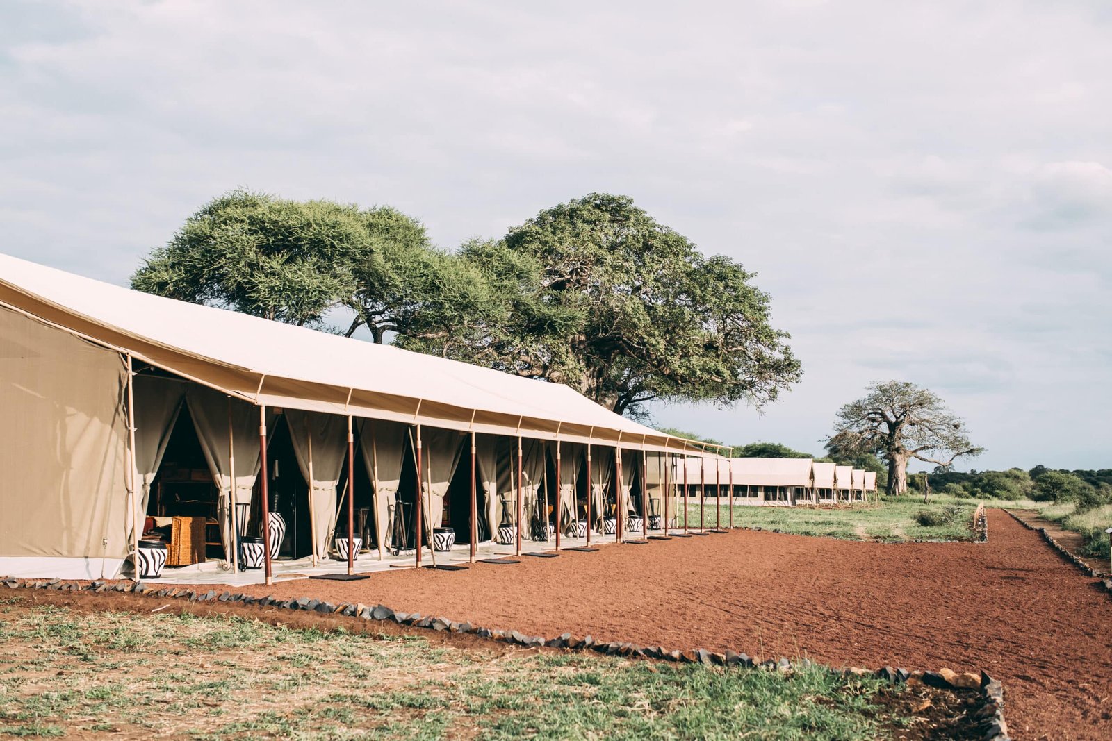 Tarangire Tortilis Bar Area, Lounge and Dinning Tent