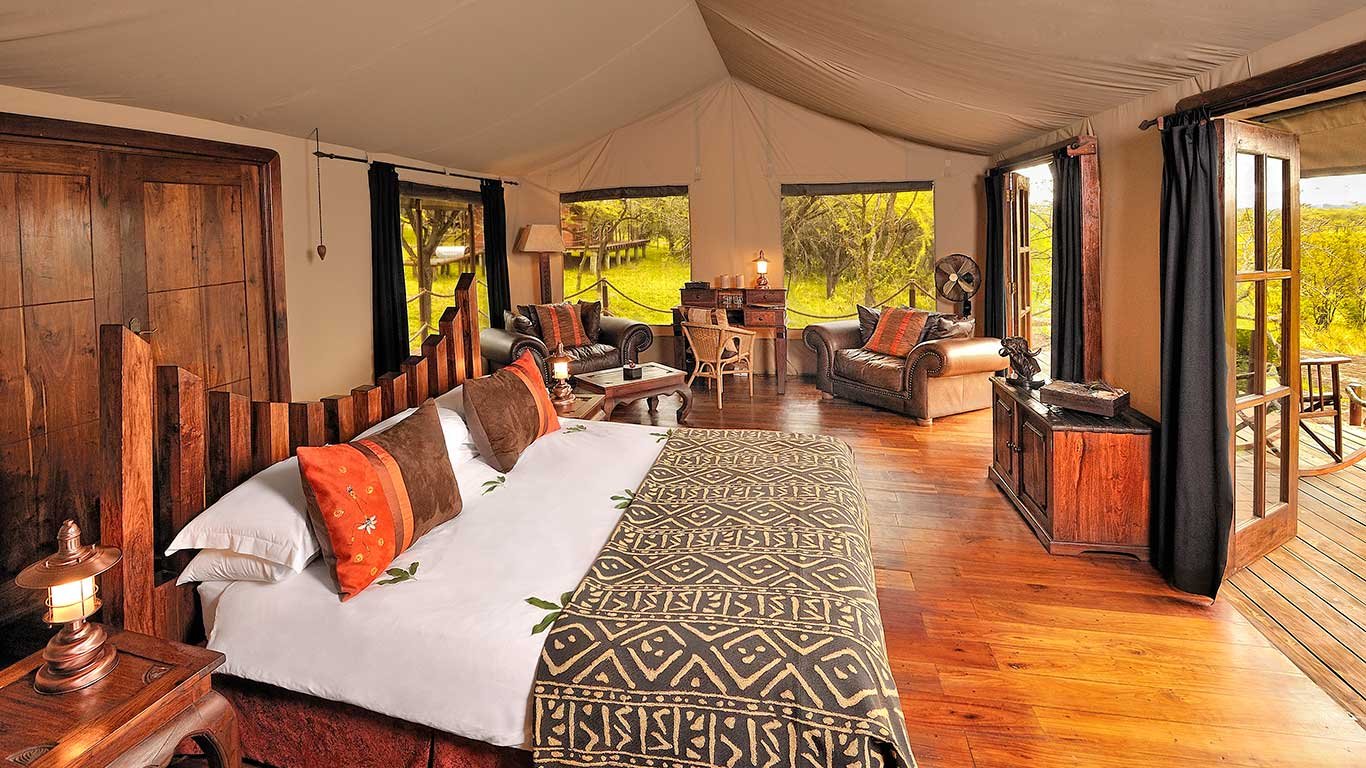 Elewana Serengeti Migration Camp Tent Interior