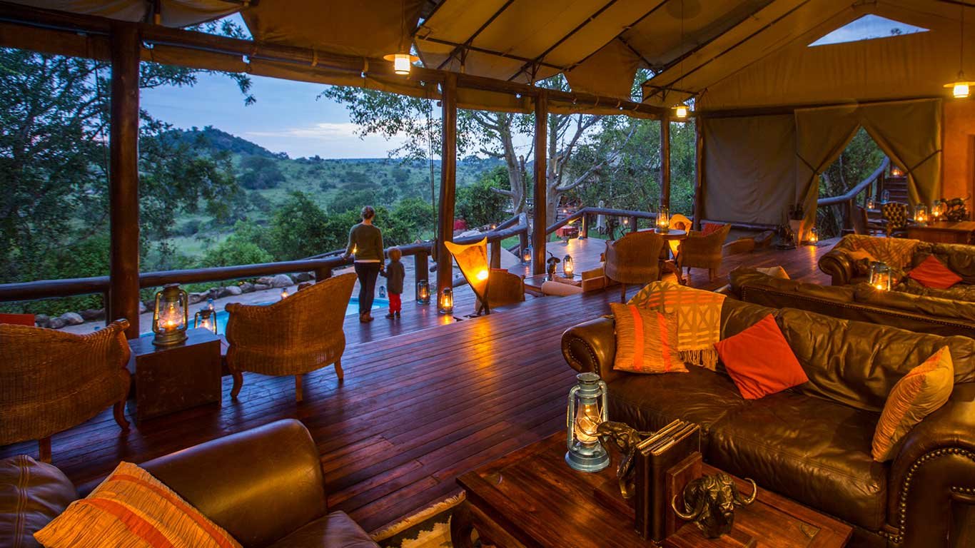 Serengeti Migration Camp Main Lounge