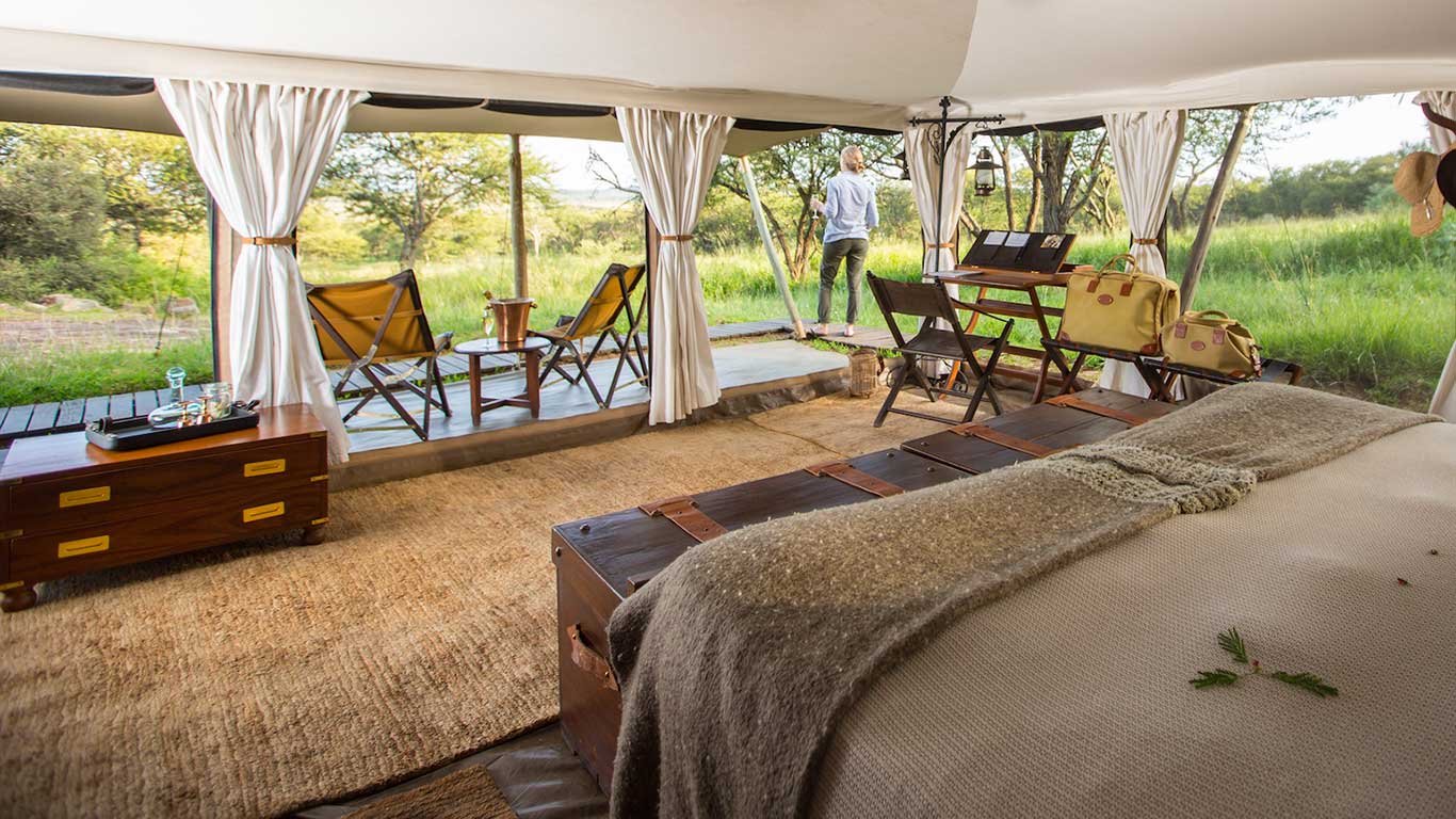 Serengeti Pioneer Camp Tent Interior