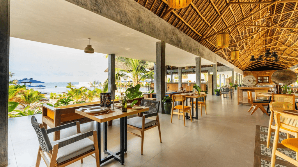 legendary zanzibar beach resort restaurant