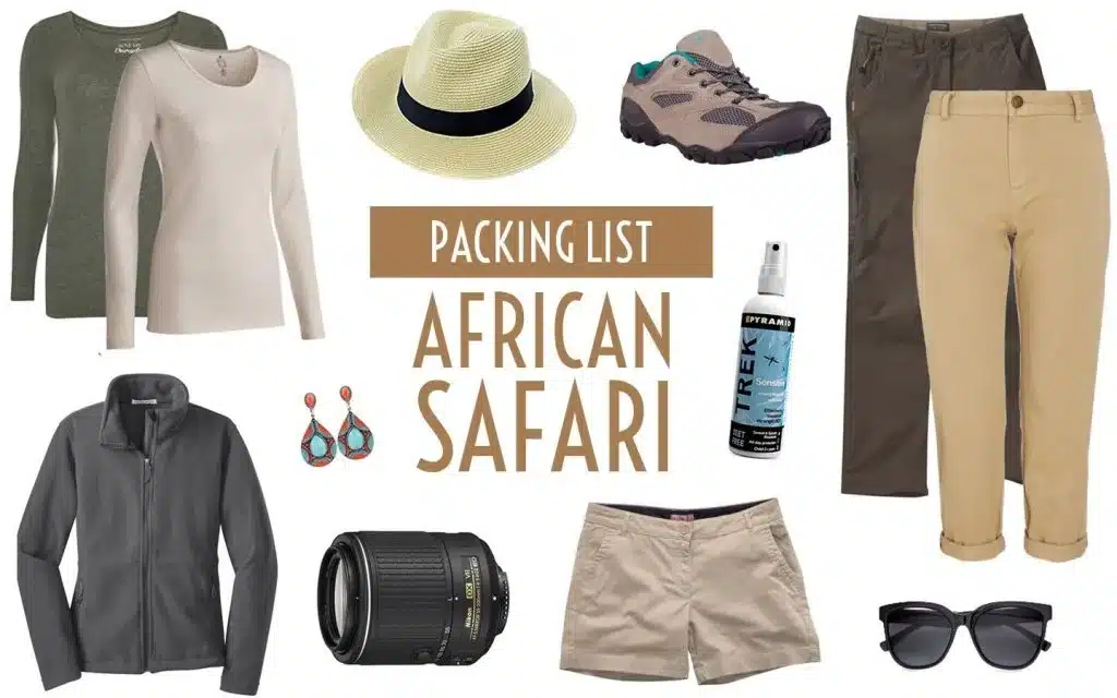 What to Wear on Safari Checklist