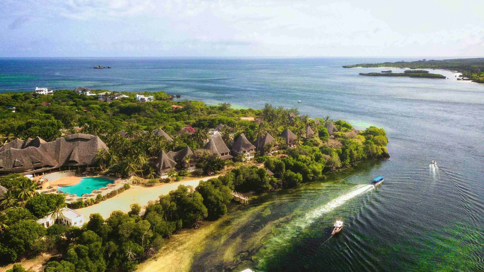Temple Point Resort Aerial View